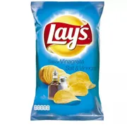 Salgadinhos: Lays Salt & Vinegar 62g)