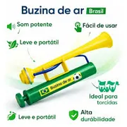 Copa do Mundo 2026: Buzina de Ar - Buzina de Ar potente para a sua torcida!