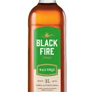 Destilados: LICOR BLACK FIRE MAÇA VERDE 1 LITRO - 28% TEOR