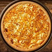 Sabores Especiais: Quatro Queijos - Pizza Gigante (Ingredientes: Catupiry, Mussarela, Parmesão, Provolone, Molho de Tomate, Orégano)