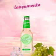 Vinhos: pink moon frisante blanc 275ml - Pink Moon Blanc é um frisante de vinho branco suave