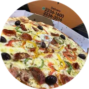 Especiais: Pepperoni Especial - Pizza Grande (Ingredientes: Cream Cheese, Mussarela, Pepperoni, Pimentão)