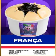 Açai no Pote: Açai no Pote 240ml FRANÇA - Açai no Pote (Ingredientes: Banana, Chocotrufa, Creme de Maracuja, Leite Condensado, Leite Po)