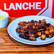 STOP REFEIÇÃO: Carne de Sol - SIMPLES (acompanha farofa) - STOP REFEIÇÃO (Ingredientes: Carne de Sol, Farofa)