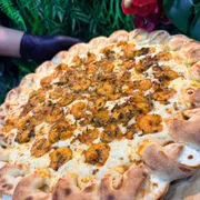 Tradicionais: 21- Camarão I - Pizza Grande (Ingredientes: Camarão, Mussarela)