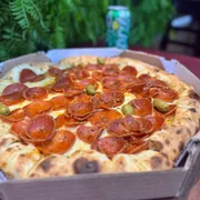 Tradicionais: 66- Pepperoni - Pizza Grande (Ingredientes: Pepperoni, Mussarela)
