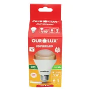 Lâmpadas: Lâmpada Ouro Lux 9W - 110v/220v - 9W Mult Voltage 110v / 220v