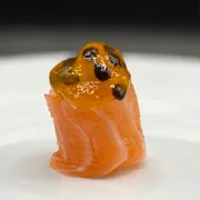 Jhou: Jhou Geleia de Maracuja (8 unidades) - Salmão + Arroz + Cream Cheese + Geléia de Maracuja