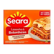 Alimentos Congelados: LASANHA BOLONHESA SEARA 1 KG - ....