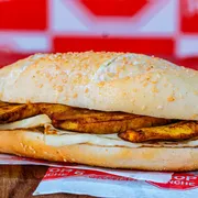 Sanduíche no Pão Francês: Pão com Queijo e Banana - Sanduíche no Pão Francês (Ingredientes: Banana, Manteiga, Pão, Queijo Coalho)