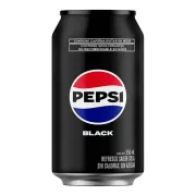 Refrigerante: Pepsi BLACK 269ml Pet - Sabor conhecido e amado no mundo inteiro.