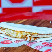 Stop Tapioca: Tapioca Queijo e ovo - Stop Tapioca (Ingredientes: Goma de tapioca, Ovo, Queijo)