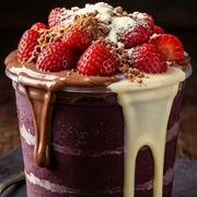 Mr. Açaí: Mr. Trufadão Nutella 480ML - Açaí artesanal com camadas generosas de Nutella, leite condensado, Ovomaltine, leite em pó e uma fruta fresca da sua escolha.