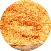 Esfihas Salgadas: Alho Frito - Esfiha (Ingredientes: Alho frito, Mussarela)
