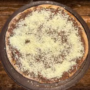 Sabores Doces Especiais: Dois Amores - Pizza Gigante (Ingredientes: Mussarela, Chocolate ao Leite, Chocolate Branco, Creme de Leite)