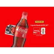 Refrigerantes: Coca Cola 600ml da Copa Edição Panini - Refrigente 600ml + 1 Figurinha da Copa 2026