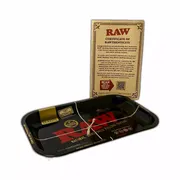 Head Shop: BANDEJA DE METAL RAW - Imagem meramente ilustrativa, entrar em contato com a loja para verificar modelos disponíveis.