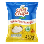 Salgadinhos: BATATA CRISP REQUEIJÃO - A batata crisp sabor requeijão combina a crocância intensa das batatas fritas industriais com o toque cremoso e salgado do requeijão brasileiro. Você pode encontrar essa opção pronta no mercado ou fazer uma versão caseira irresistível.