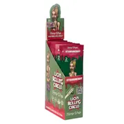 Seda Blunt: BLUNT HEMP MORANGO - A Blunt de Hemp sabor Morango é um invólucro para fumar feito 100% de fibras naturais de cânhamo (hemp), totalmente livre de tabaco e nicotina. Ela é muito procurada por oferecer uma queima lenta e uniforme, além de um aroma adocicado frutado que mascara o cheiro forte da queima tradicional