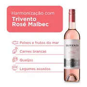 Vinhos: Vinho Trivento Malbec Rose Reserva 750ml - 