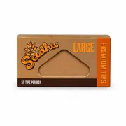 Seda de Metro: Seda Sadhu - De Metro (marrom) - 5m x 44mm