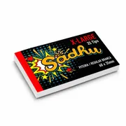 Piteira: Piteira Sadhu - (X Large Branca) - 35 Folhas 60 x 43 mm