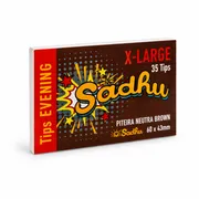 Piteira: Piteira Sadhu - (X-Large Marrom) - 35 folhas 60x43