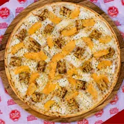 Especiais: X Caboquinho - Pizza Média (Ingredientes: Banana, Coalho, Molho, Orégano, Queijo, tucuma)