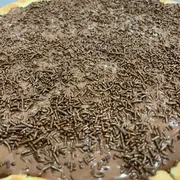 Doces: 34- Brigadeiro - Pizza Grande (Ingredientes: Chocolate ao Leite,  Granulado)