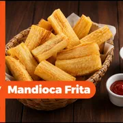 Porções Pequena 500g: Mandioca Frita 500g - Porção (Ingredientes: Mandioca Processada)
