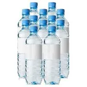 ÁGUAS: FARDO DE ÁGUA 500 ML COM GÁS - FARDO COM 12 UNIDADES FORA DO GELO