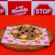 Pizza Brotão: Atum - Pizza Brotão (Ingredientes: Atum, Azeitona, Molho, Orégano, Queijo, Tomate)
