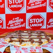 Pizza Brotão: Chocolate - Pizza Brotão (Ingredientes: Chocolate, Molho, Mussarela)