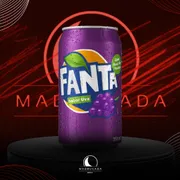 Refrigerantes: Fanta Uva Lata 350ml)