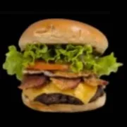 100% Artesanal: BIG ALAN’S - Linha 100% Artesanal (Ingredientes: Carne, Ovo, Queijo, Salada, Bacon)