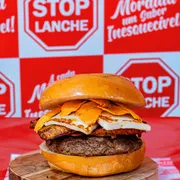 Sanduiches Artesanais: Stop X-Caboquinho Artesanal - Sanduiches Artesanais (Ingredientes: Banana frita, carne artesanal, molho artesanal, pão brioche, Queijo Coalho, Tucumã)