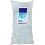 Gelos: Gelo Água Pacote 5kg - Gelo