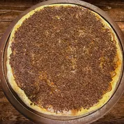 Sabores Doces Tradicionais: T- Brigadeiro - Pizza Gigante (Ingredientes: Mussarela, Creme de Leite, Chocolate ao Leite Forneável, Chocolate Granulado)