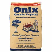 Carvão: Carvão Onix - 4Kg - 4 Kilos