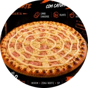 Especiais: Balila - Pizza Grande (Ingredientes: Azeitonas, Cobertura Catupiry, Lombo Canadense, Orégano, Palmito)