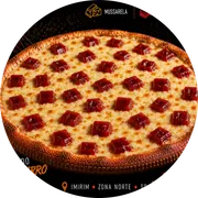 Doces: Romeu e Julieta - Pizza Grande (Ingredientes: Goiabada, Mussarela)