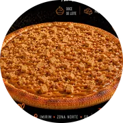 Doces: Paçoca - Pizza Grande (Ingredientes: Doce de Leite, Paçoca)