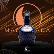 Whisky: Mini Royal Salute 21 anos 50ml- azul)