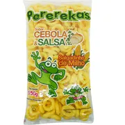 Salgadinhos: Pererekas Cebola e Salsa)