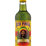 Destilados: LICOR BOB PINGA - Bob Pinga é um coquetel alcoólico misto, inspirado na cultura jamaicana e reggae, que combina rum, tequila, frutas tropicais, especiarias (gengibre, canela e pimenta) e jambu. A presença do jambu proporciona a clássica sensação de formigamento ou leve adormecimento nos lábios e na boca.