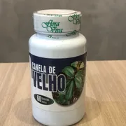 Fitoterápico: Canela de velho 500mg 60cps Flora Viva - Possui ação anti-inflamatória e analgésica, ajudando nas dores articulares, artrite, artrose e na melhora da mobilidade das articulações.