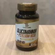 Suplementos: Glucomannan + Psyllium husk 500mg 60 cps EssencialBio - Promovem saciedade, auxiliam no controle do peso, melhoram o trânsito intestinal e ajudam a regular o colesterol e a glicose.