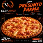 Especiais: Presunto Parma - Pizza Grande (Ingredientes: Azeitonas, Geleia de Pimenta, Mussarela, Orégano, Presunto Parma, Queijo Brie)