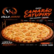 Especiais: Camarão Coberto Com Catupiry - Pizza Grande (Ingredientes: Azeitonas, Camarão Temperado, Cebola, Coberto Com Catupiry, Orégano, Parmesão)