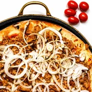 Atum: Atum - Pizza Grande (Ingredientes: Atum Sólido, Cebola, Molho de Tomate Artesanal)